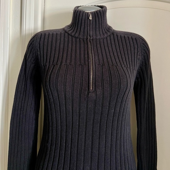 Calvin Klein Sweaters - Calvin Klein / Black~Cotton Sweater / Vintage